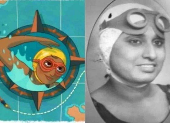Indian swimmer,Arati Saha,Arati Saha swimmer,Google with a doodle,India News,Sports News