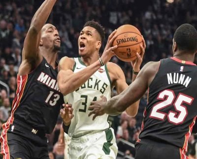 NBA,National Basketball Assosiation,NBA 2019-20,NBA 2019-20 Game 2 Conference Semi-Finals,Miami Heat vs Milwaukee Bucks,Miami Heat vs Milwaukee Bucks Live,Milwaukee Bucks,Miami Heat,MIA vs MIL,Dream11