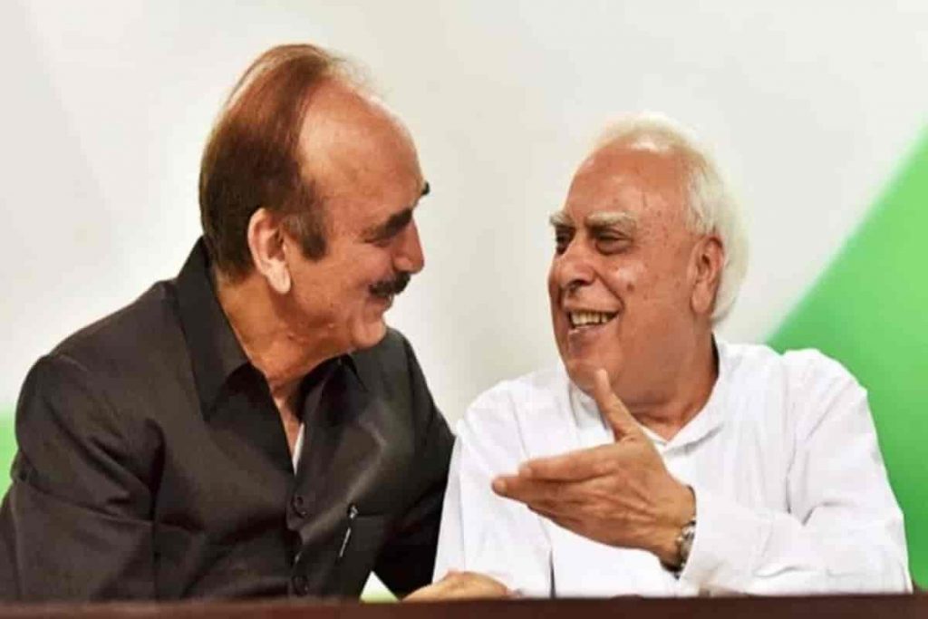 Congress,Ghulam Nabi Azad,Indian National Congress,Kapil Sibal,Sonia Gandhi,Haryana General Secretary,Haryana Congress Mahasachiv,Politics,Politecs News