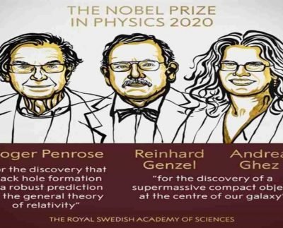 Nobel prize,Nobel prize 2020,Nobel prize awardee,Nobel prize 2020 awardee,Nobel prize 2020 Physics,Roger Penrose,Reinhard Genzel,Andrea Ghez