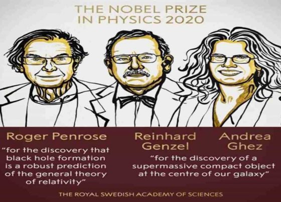 Nobel prize,Nobel prize 2020,Nobel prize awardee,Nobel prize 2020 awardee,Nobel prize 2020 Physics,Roger Penrose,Reinhard Genzel,Andrea Ghez