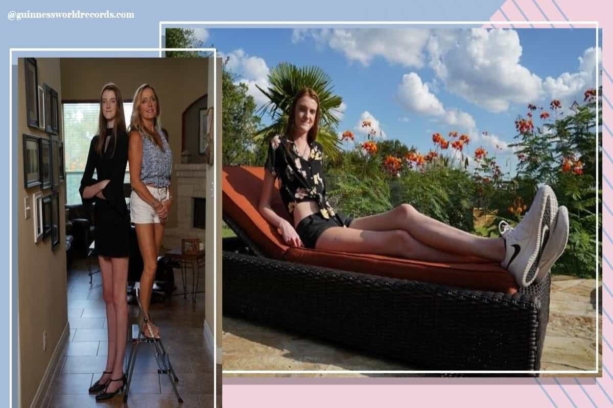 17-year-old Texan teen breaks Guinness World Record for longest legs