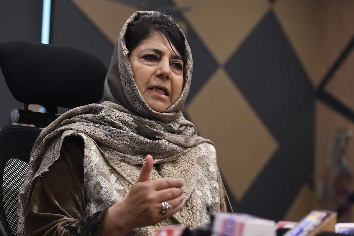 BJP demands Mehbooba’s arrest for ‘seditious’ remarks