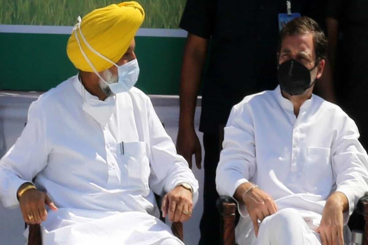 Punjab minister Balbir Sidhu tests Covid positive, had shared stage with Rahul Gandhi