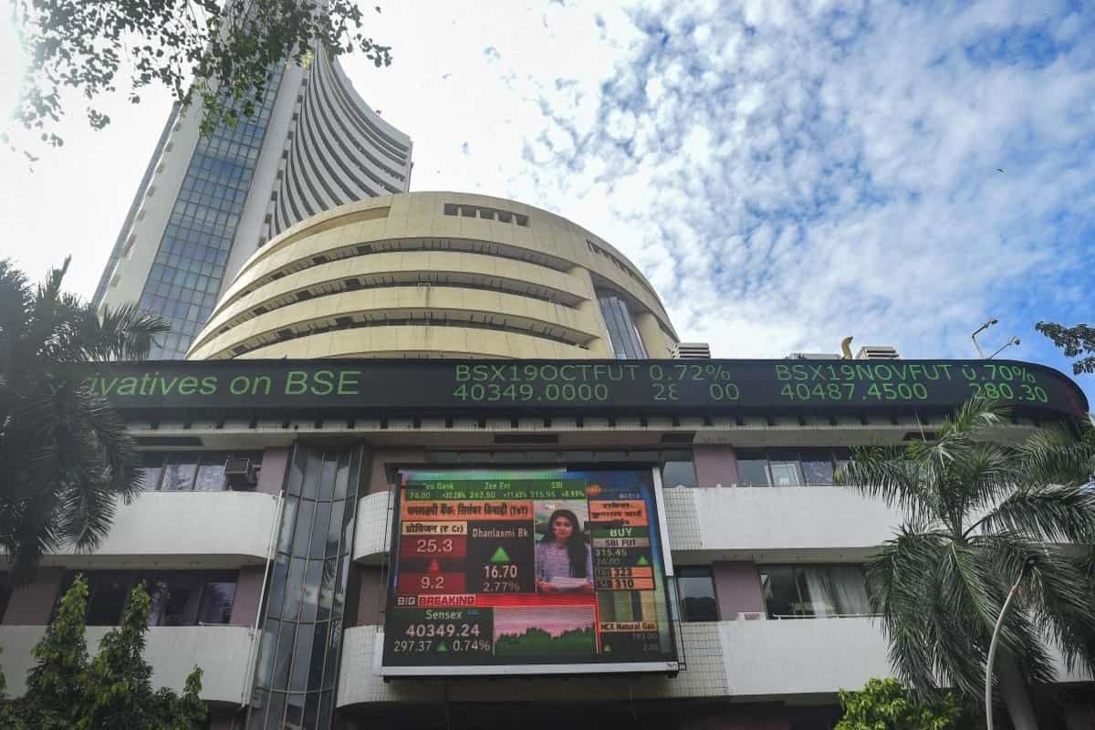 Market opens at record high of 42,566; Sensex rallies over 65