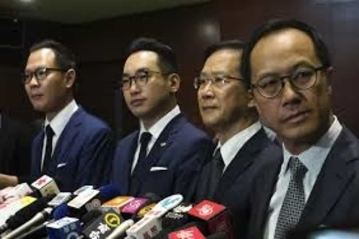 Hong Kong disqualifies 4 pro-democracy legislators