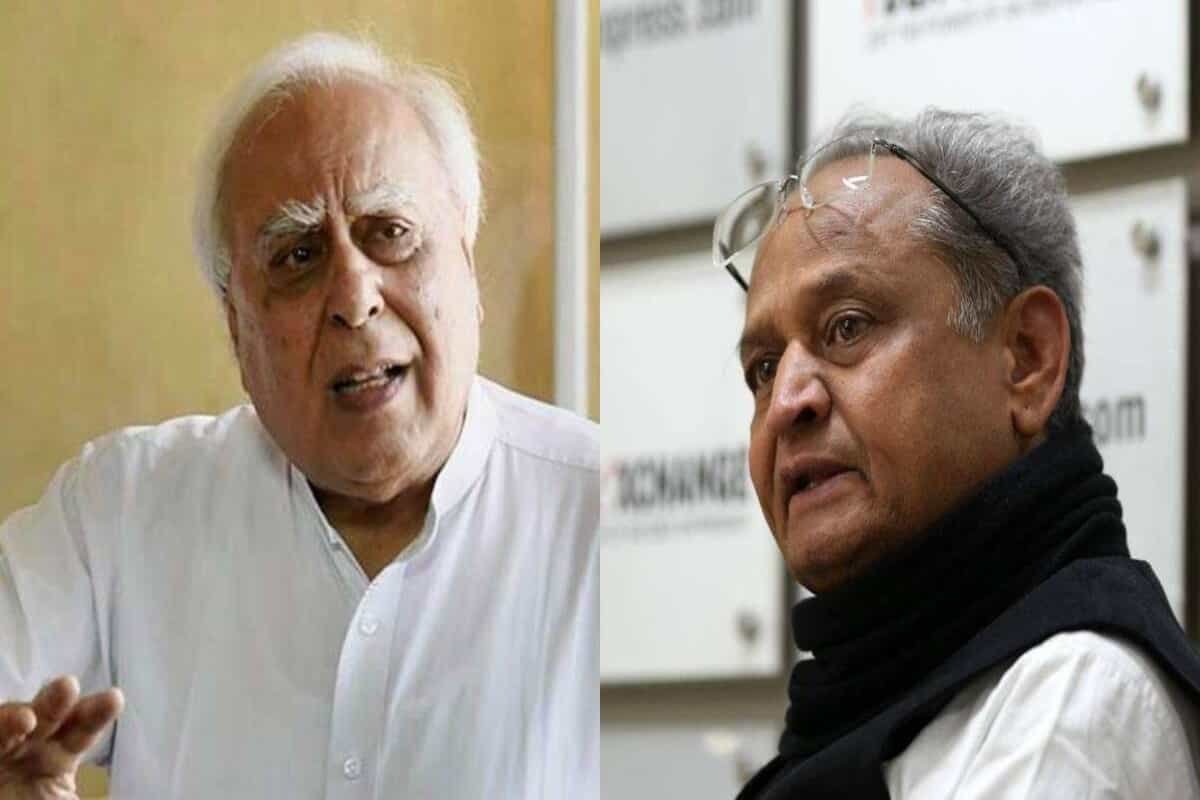 Ashok Gehlot hits out at Kapil Sibal, Congress again in war of word