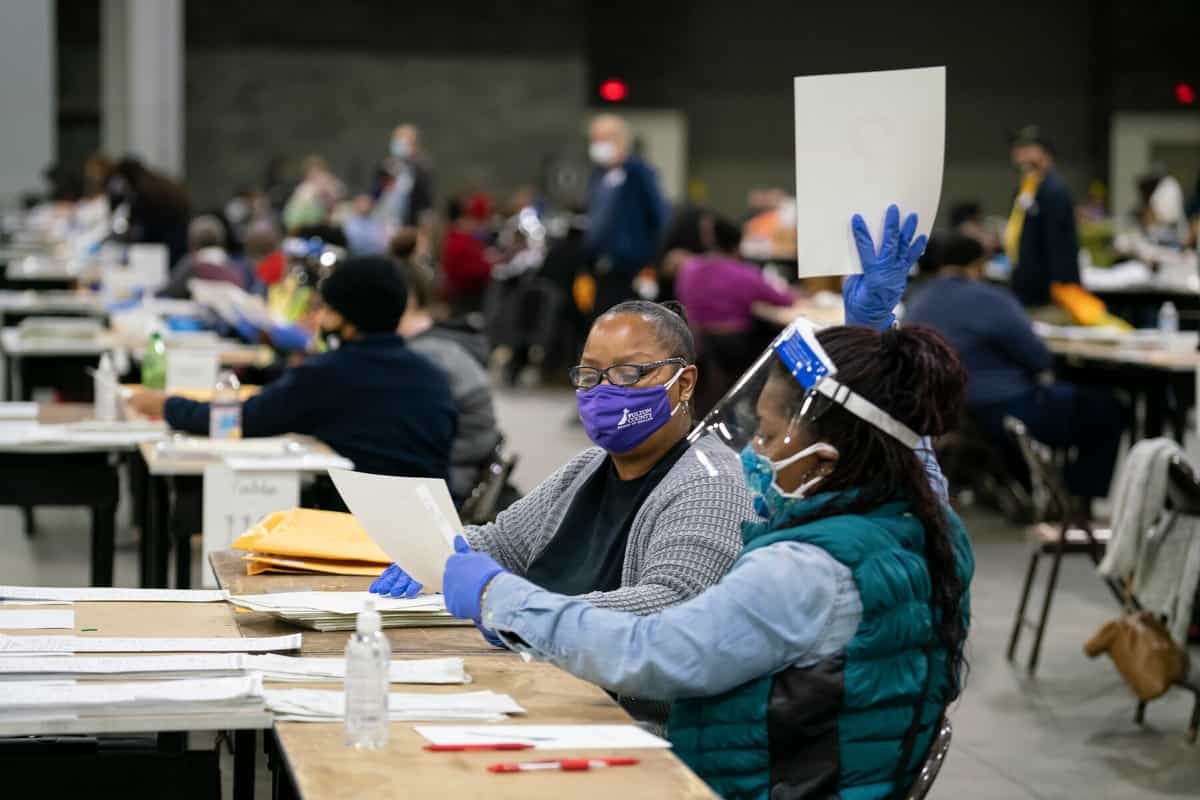 Georgia and Michigan deliver blows to Trump’s efforts to undo the election