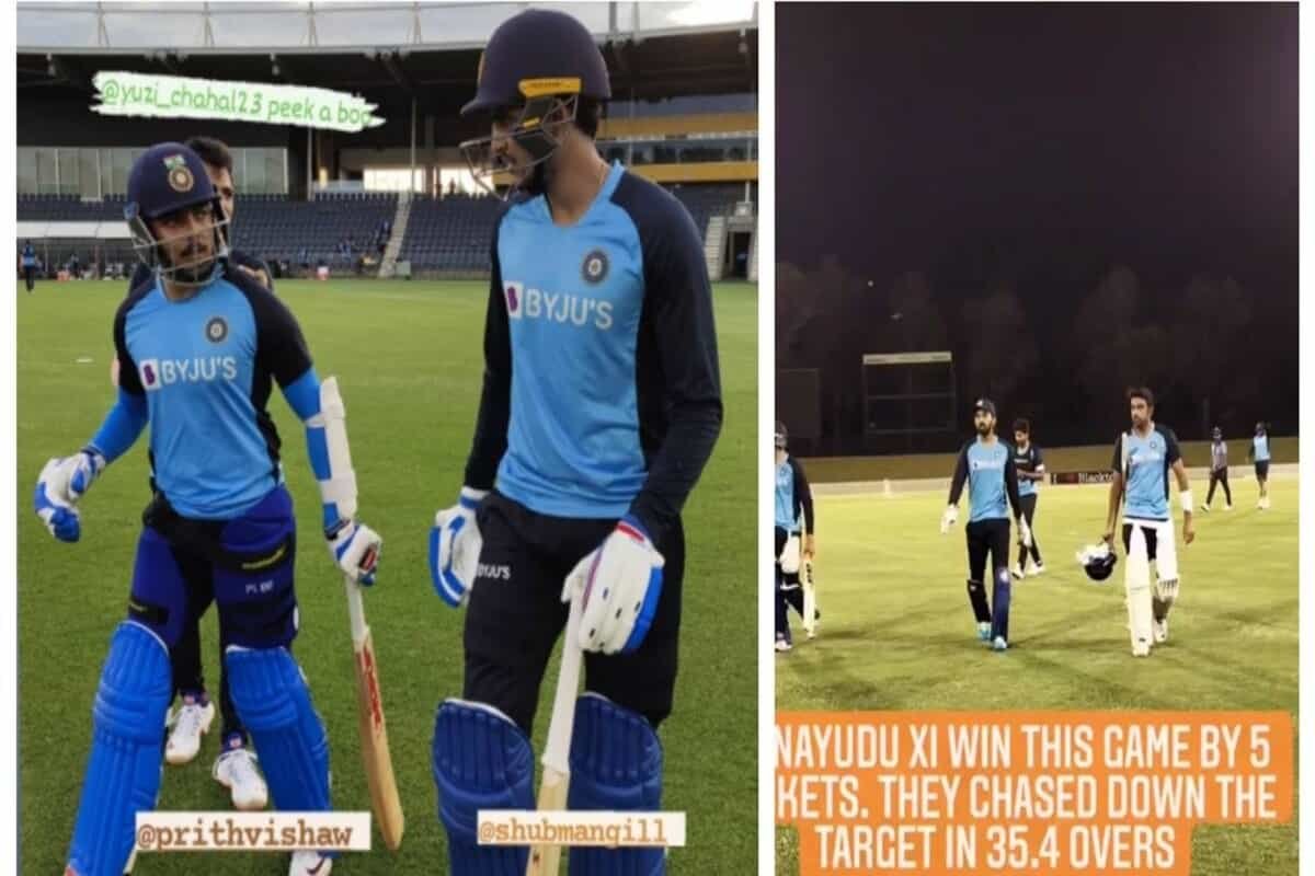 Captains Virat Kohli, KL Rahul lead from front in practice match before Australia series