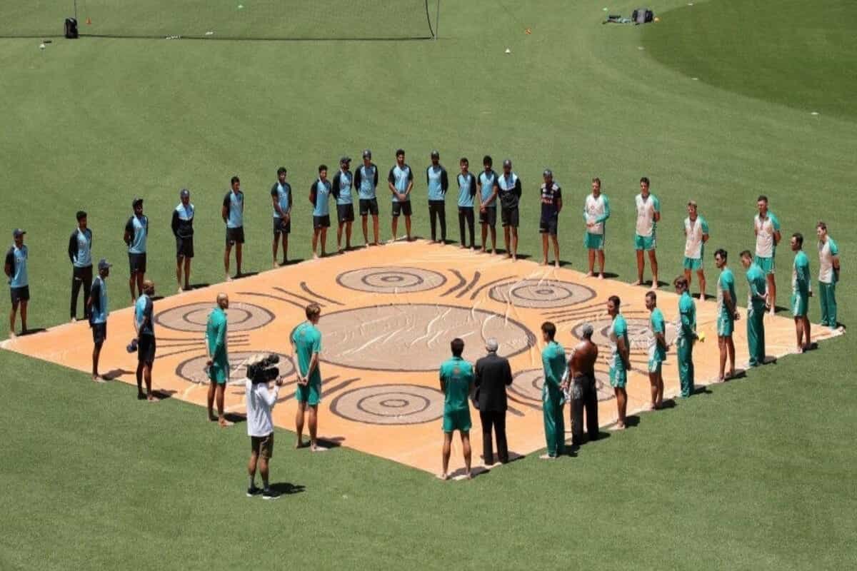 Team India, Australia unite in stance against racism with ‘barefoot circle ceremony’