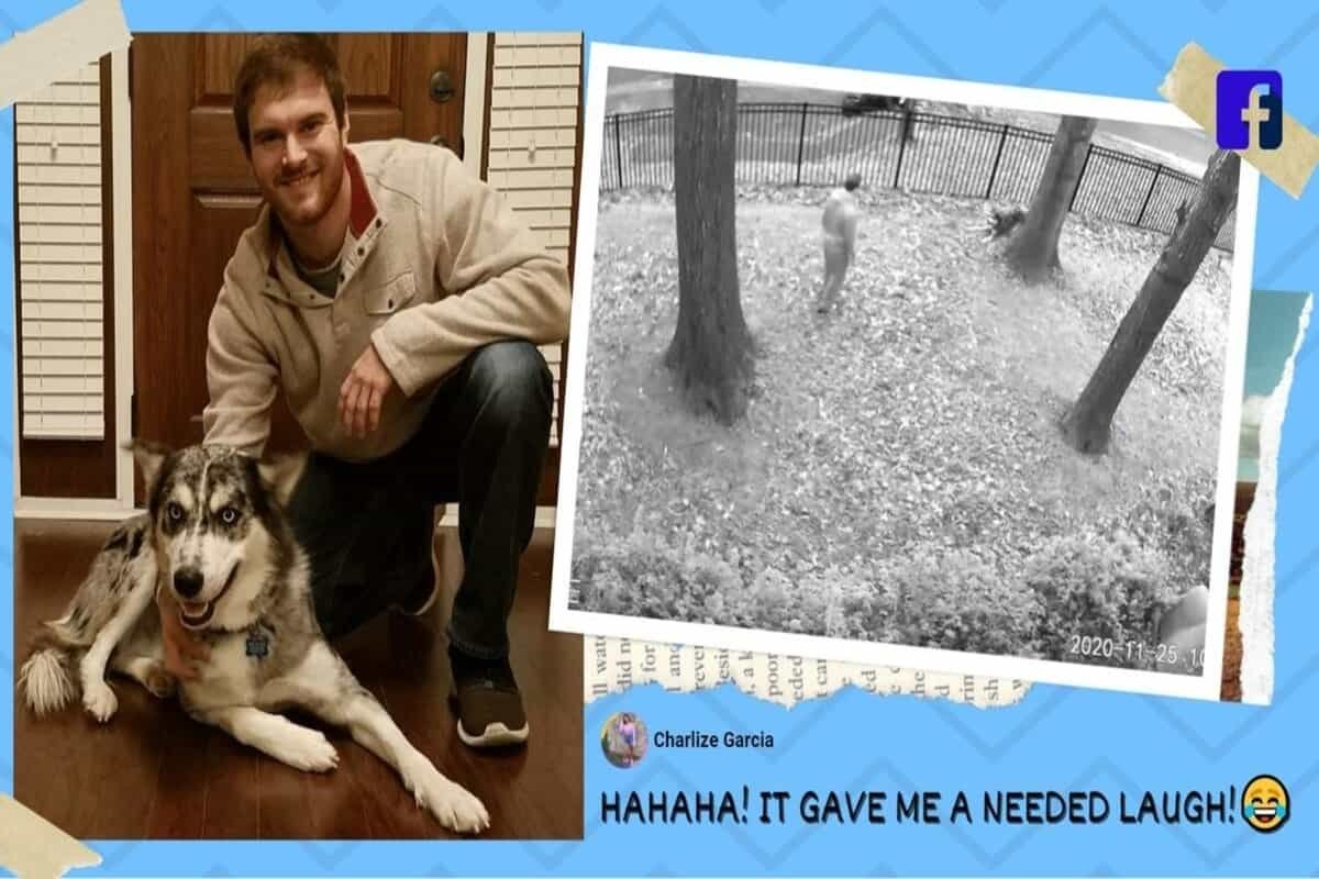 Dog ‘left’ out in freezing cold, owner share hilarious video to show how it refuses to go inside!