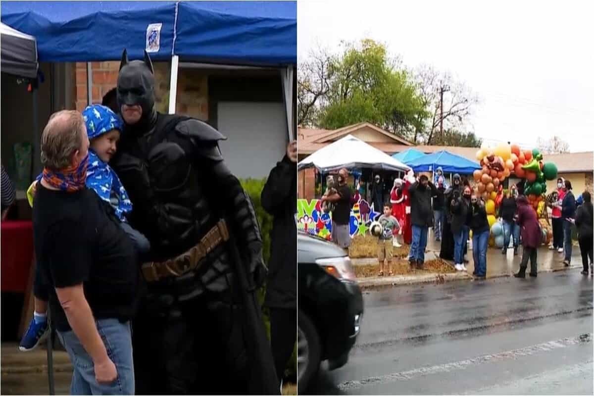 Watch: Texas boy who lost parents to Covid-19 gets surprise birthday parade