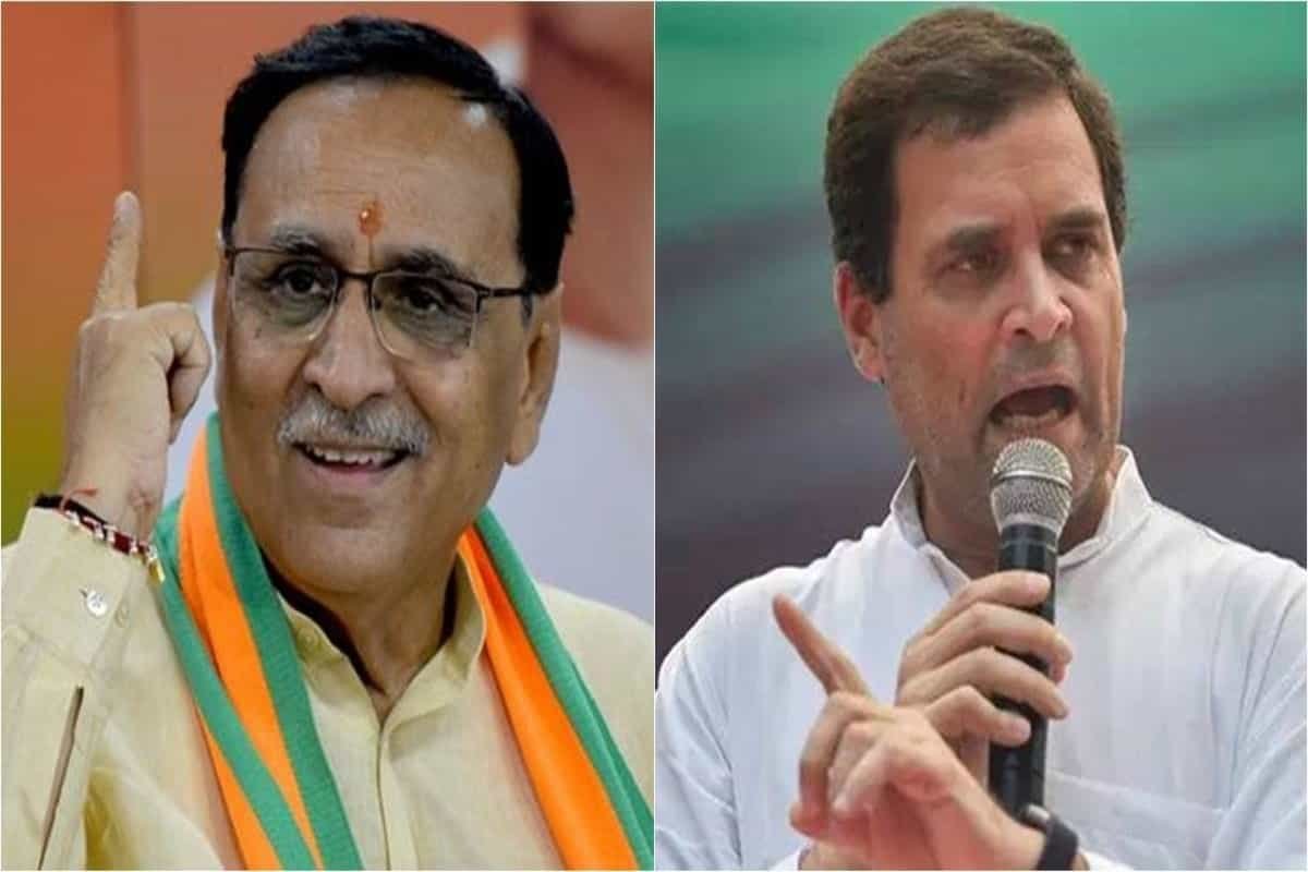 Rupani challenges Rahul Gandhi: Tell the difference between coriander and fenugreek