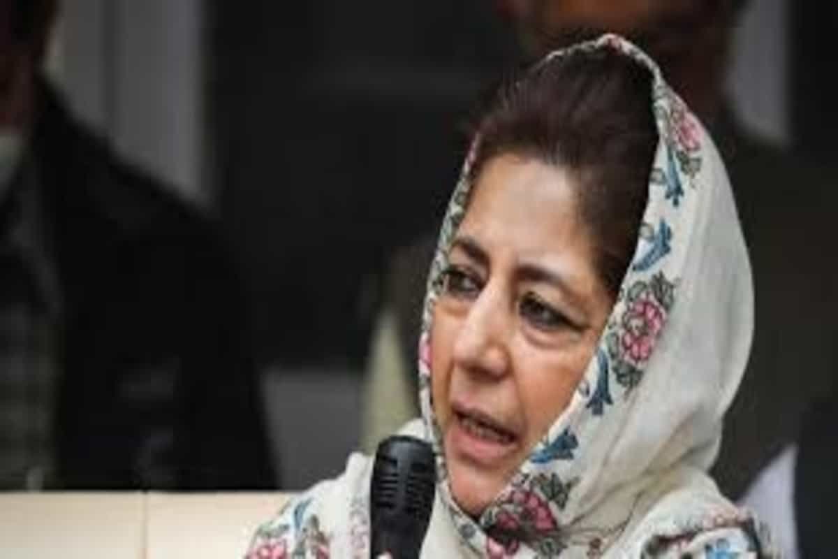Mehbooba Mufti claims she’s ‘detained’ ahead of Budgam visit
