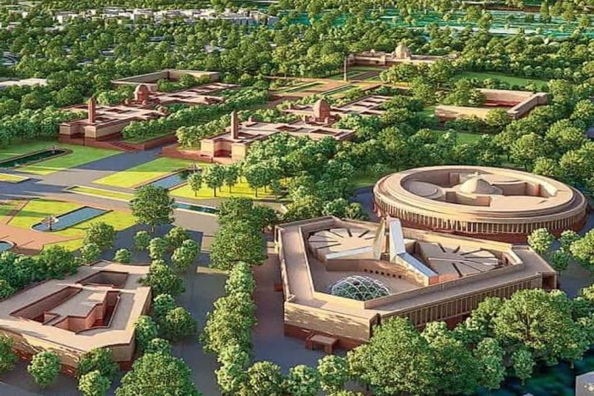 PM Modi lays foundation stone of New Parliament Building