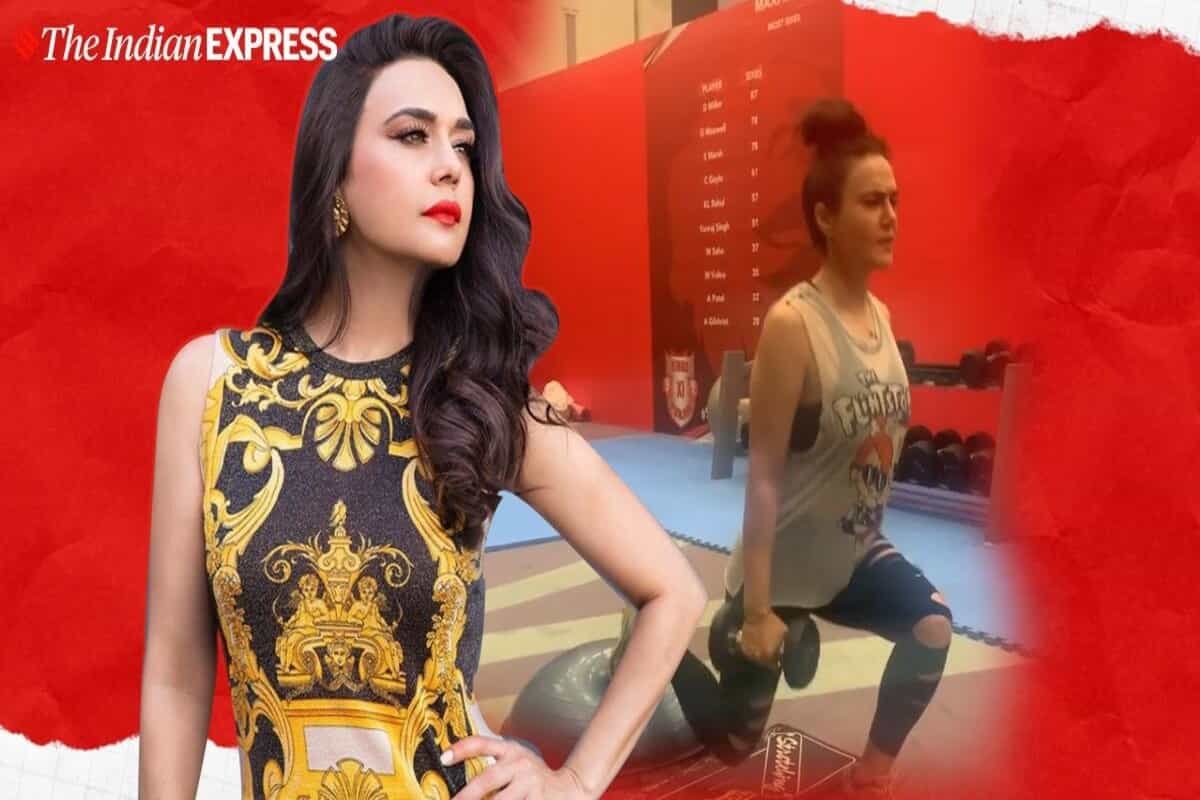 Preity Zinta effortlessly aces lunges with a twist; watch video