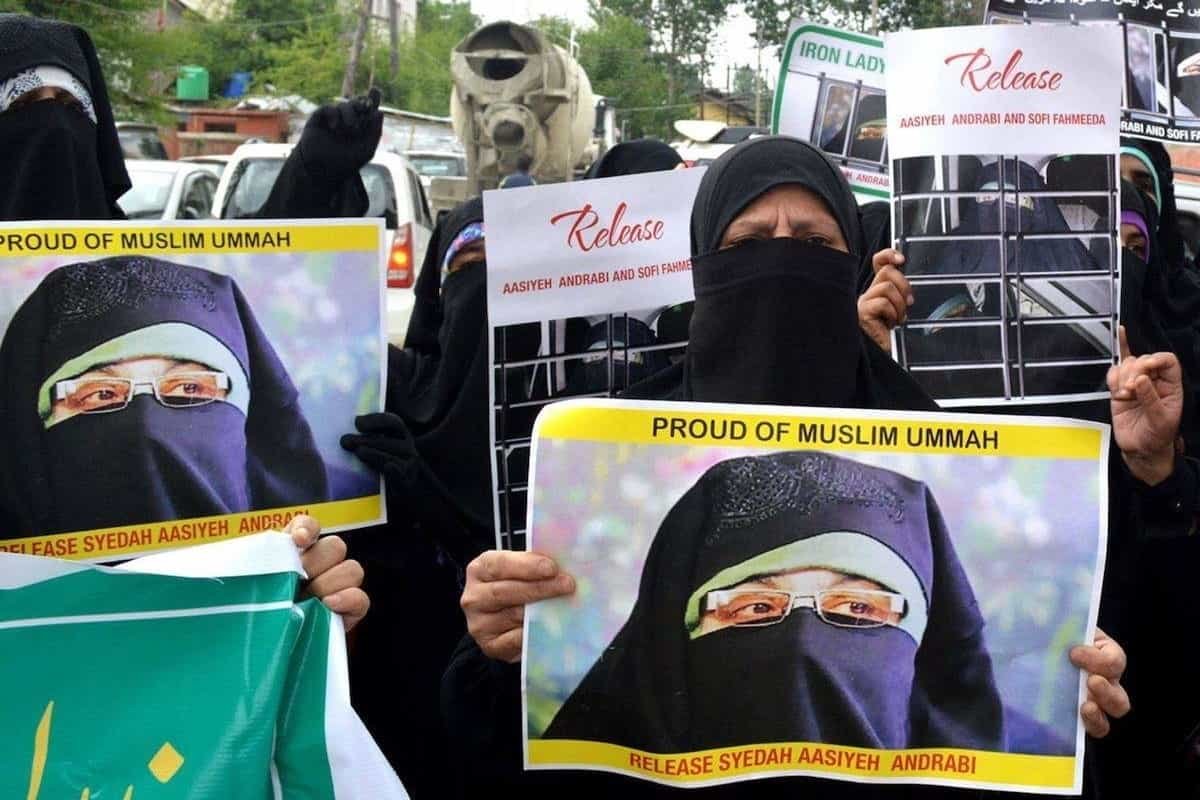 Court orders framing of charges against Kashmiri separatist Aasiya Andrabi, others