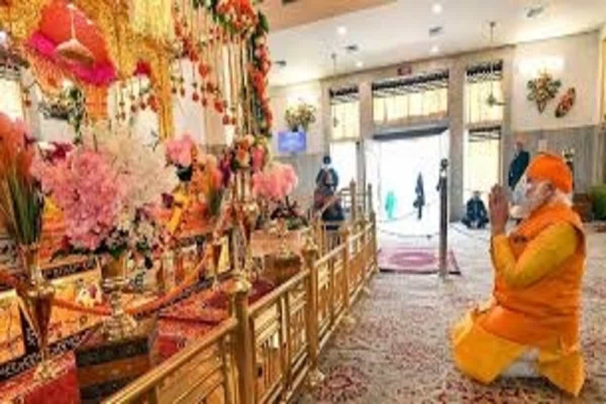 Shiv Sena takes a dig at Modi over gurdwara visit amid farmers’ stir