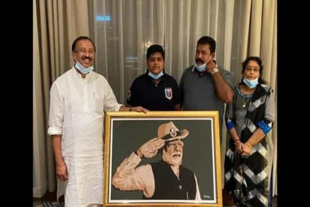 Dubai-based Indian boy creates amazing portrait of PM Modi as Republic Day gift