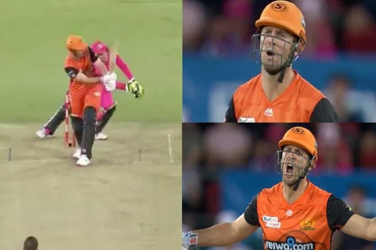 BBL: Mitchell Marsh lashes out at umpire after wrongly given out, gets fined $5,000 – WATCH