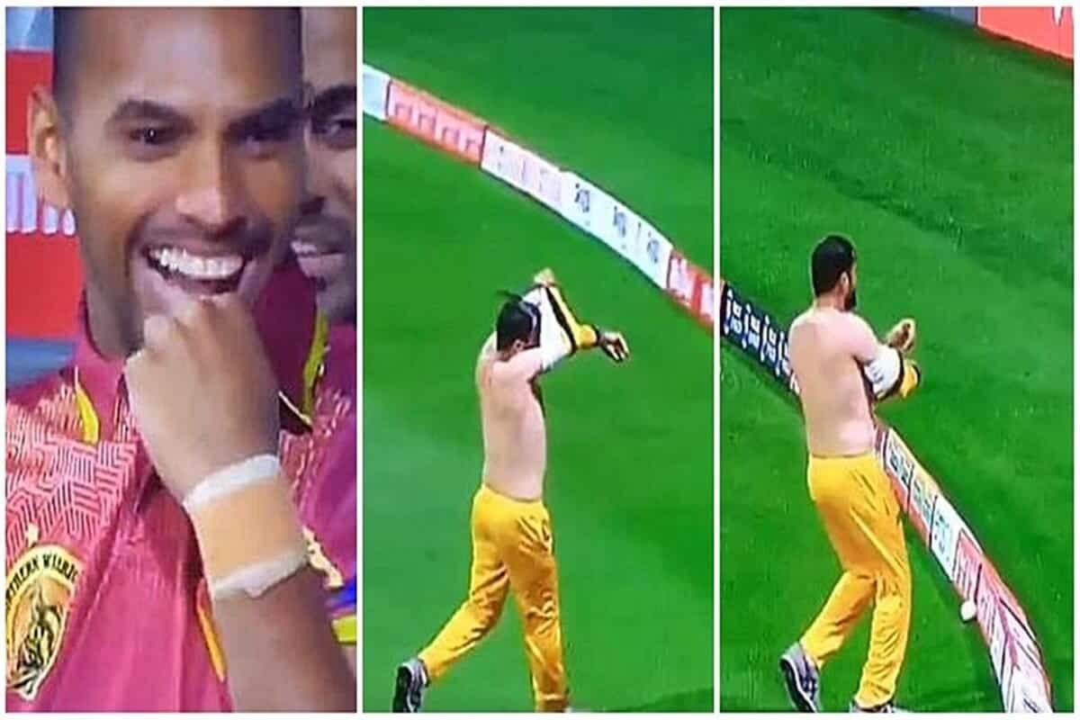 Shocking: Fielder concedes boundary while changing jersey in Abu Dhabi T10 League