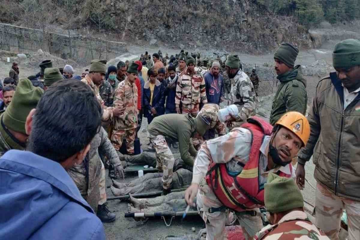 Uttarakhand glacier burst: 14 dead, 170 missing, rescue ops continue