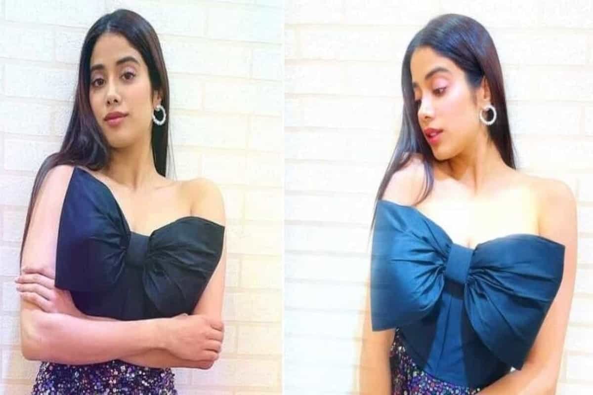 Janhvi Kapoor’s bow mini dress is a chic pick