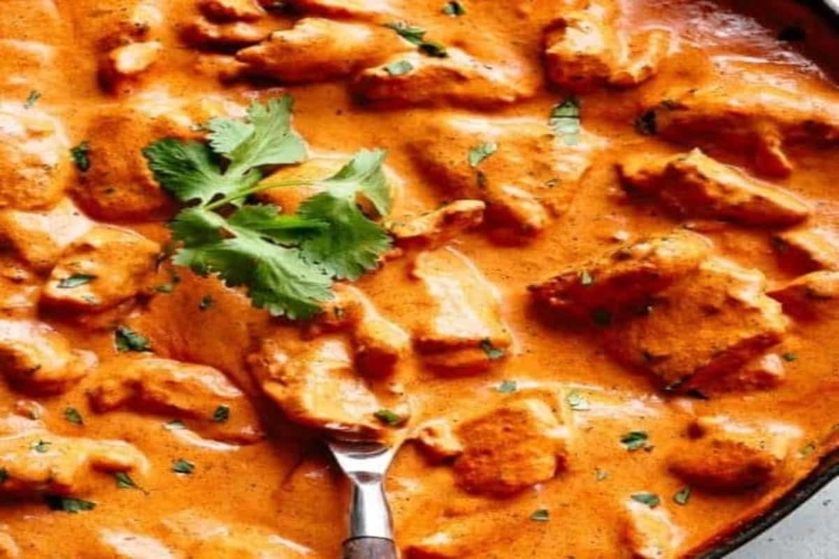 Creamy butter chicken