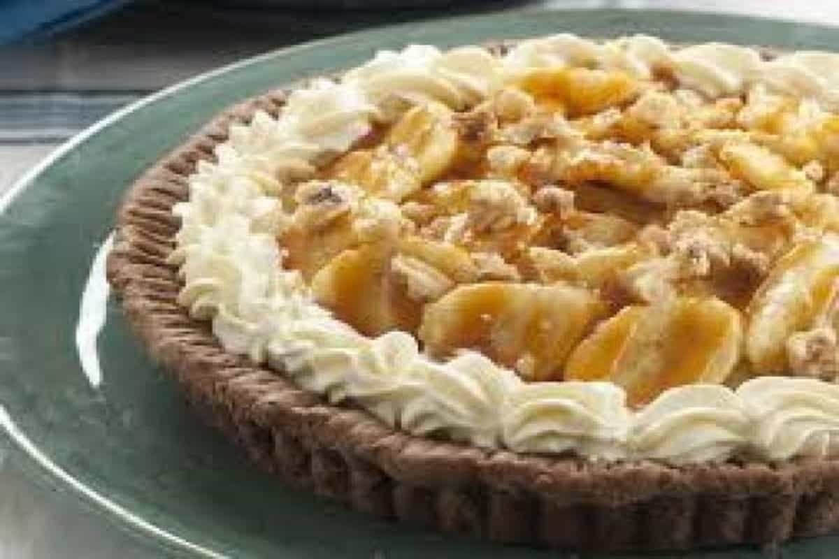 Banofee Pie- Banana+Caramel
