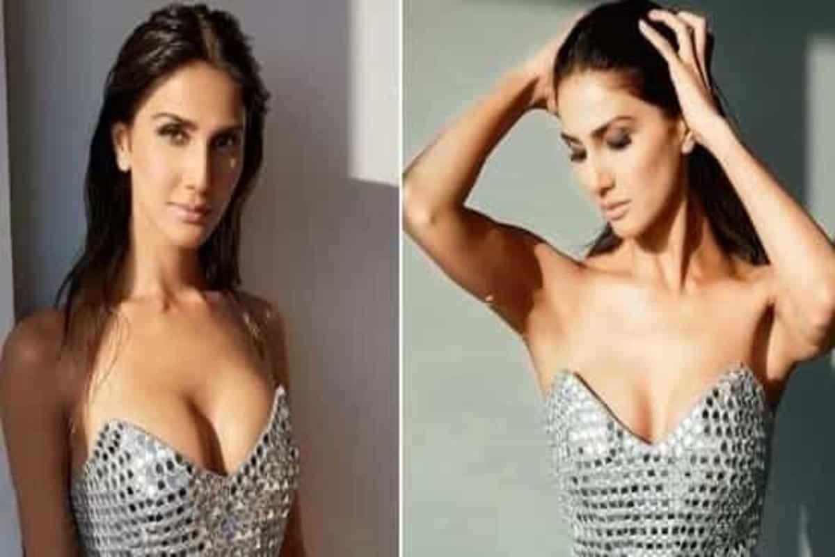 Vaani Kapoor looks bombtastic in silver sequinned mini dress at new shoot