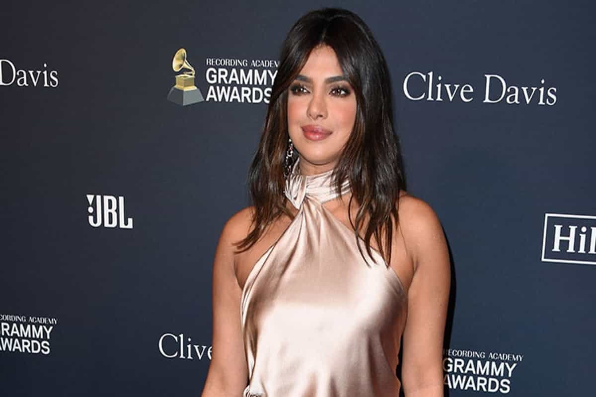Priyanka Chopra is mesmerising in ₹1.8 lakh halter-neck dress with Nick Jonas
