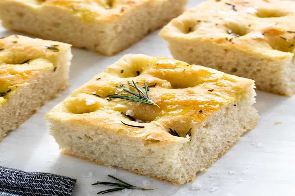 Sharpen your baking skills with the Rosemary Focaccia bread recipe
