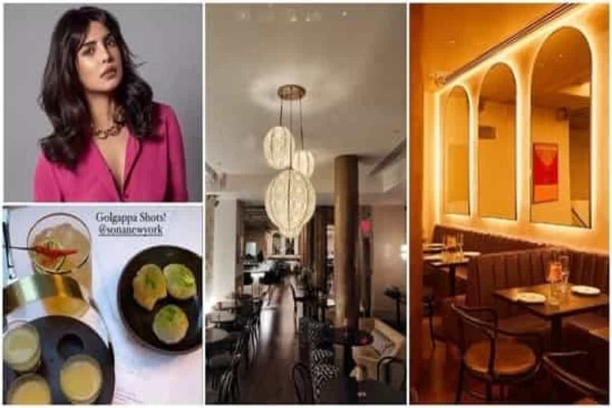 Step inside Priyanka’s stunning New York restaurant serving tequila gol gappas