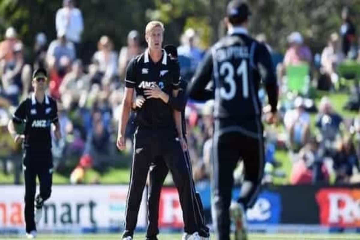 New Zealand’s Kyle Jamieson fined by ICC for breach of conduct