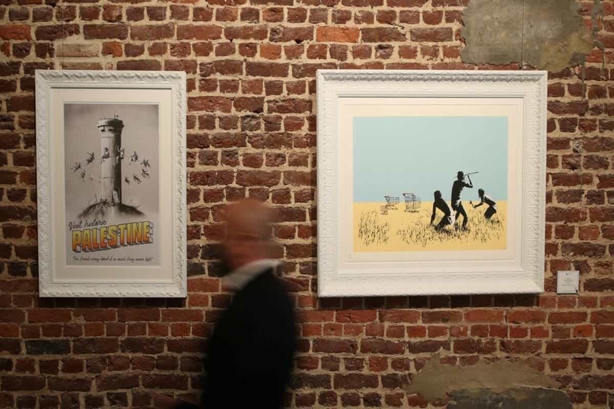 Exhibition spanning 15 years of Banksy opens in Brussels