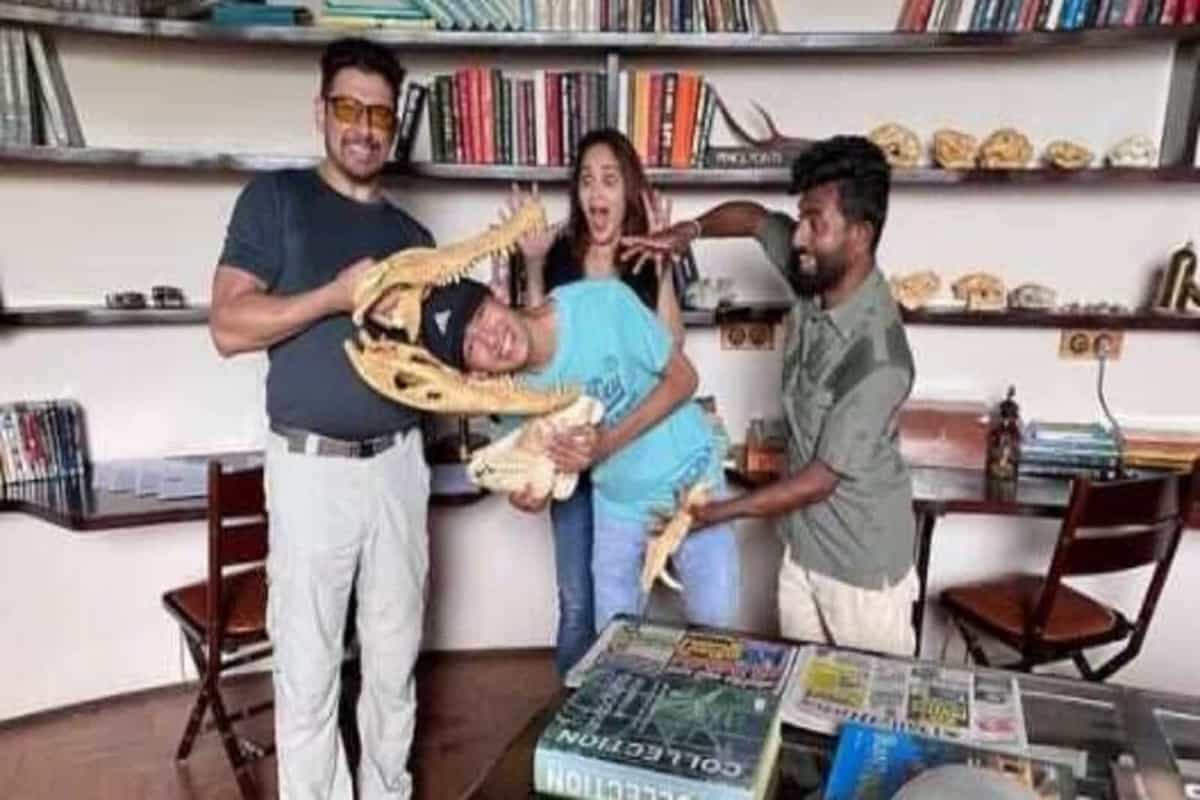 Madhuri Dixit posts a funny pic with son Arin, husband Dr Sriram Nene, see here