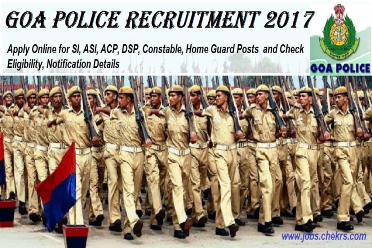 Goa Police SI & Constable Recruitment 2021: Apply for 1097 posts, details here
