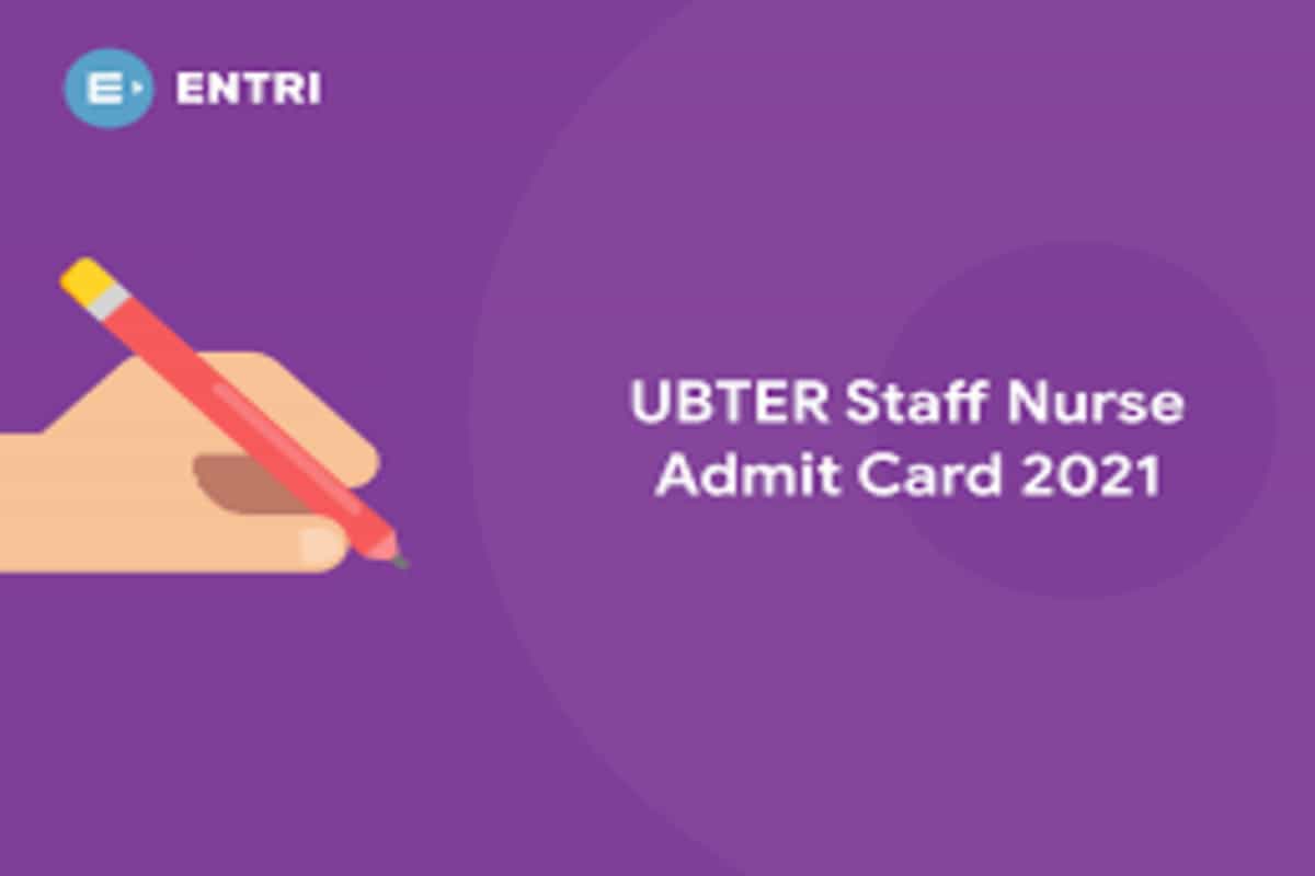 BTER Staff Nurse Admit Card 2021 released, here’s how to download