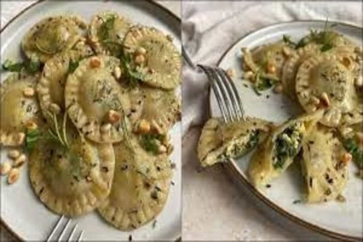 Recipe: Om nom nom your way through Tuesday with spinach and ‘ricotta’ ravioli