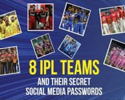 All IPL franchises and their secret social media passwords