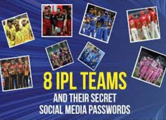 All IPL franchises and their secret social media passwords