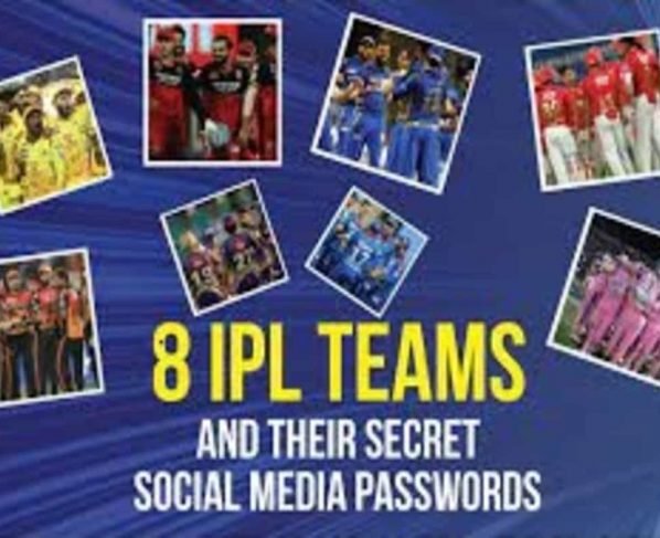 All IPL franchises and their secret social media passwords