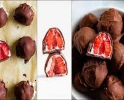 Recipe: Say ‘goodbye’ to stress with these chocolate covered frozen raspberries