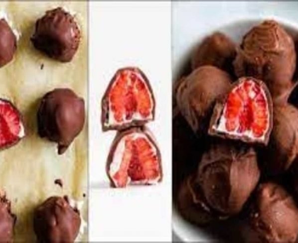 Recipe: Say ‘goodbye’ to stress with these chocolate covered frozen raspberries