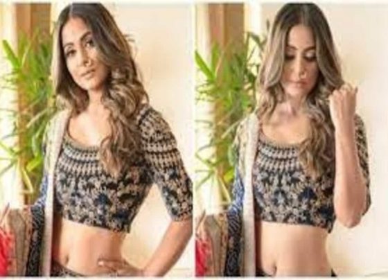 Hina Khan is an ethereal bride in lehenga named after her, it costs ₹2.75 lakh