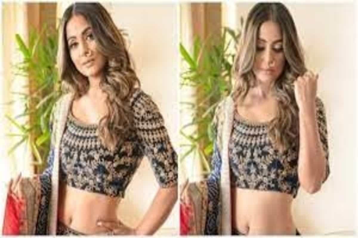 Hina Khan is an ethereal bride in lehenga named after her, it costs ₹2.75 lakh