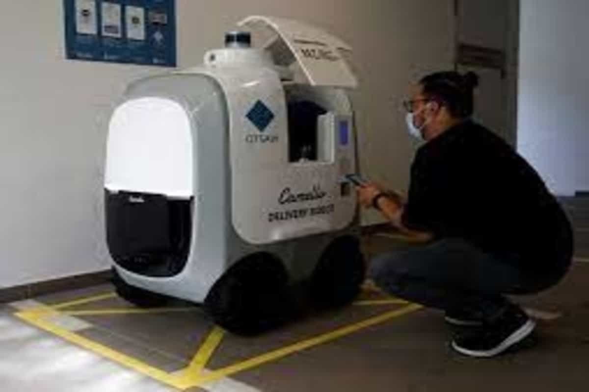 Contactless and humanless: Singapore company deploys robots to deliver groceries