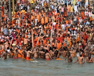 World's largest diya inaugurated on Aastha Path, Kumbh Mela