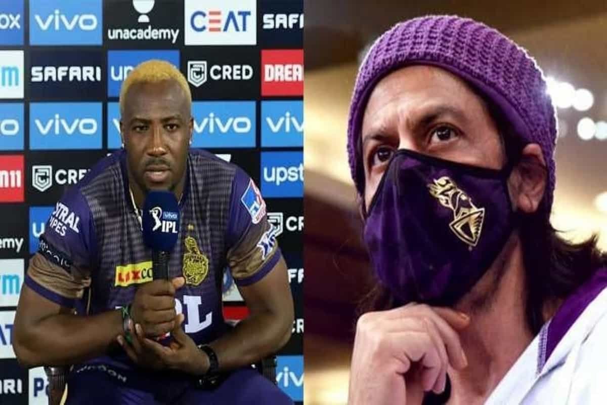 IPL 2021 : Russell reacts to Shah Rukh’s ‘apology’ tweet after KKR’s 10-run loss to MI