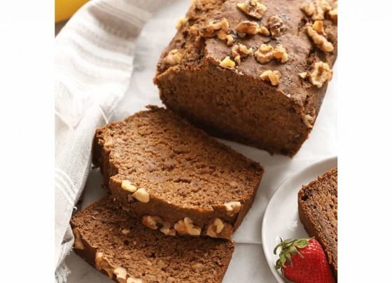 Recipe: Let vegan strawberry and chocolate banana bread add rosy hue to your day